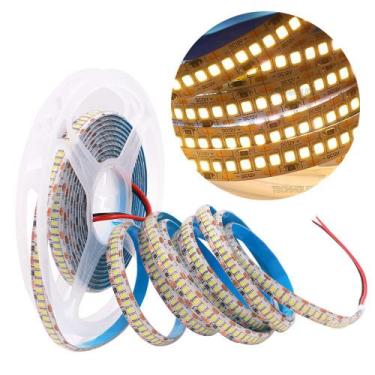 Imagem de Fita Led 2835 5m 240 leds por Metro 12v - 3000k - Tutto Home
