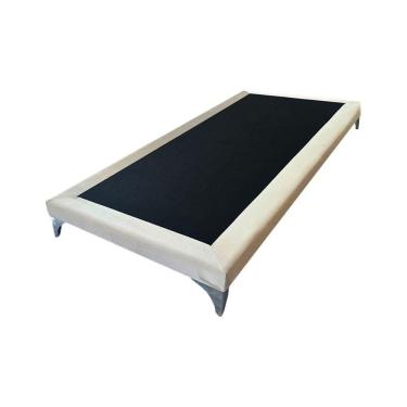 Imagem de Cama Oriental Premium Solteiro Veludo Bege