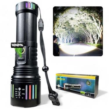 Imagem de Lanterna Tática Sabre de Luz LED Militar Ultra Potente, A Mais Forte d