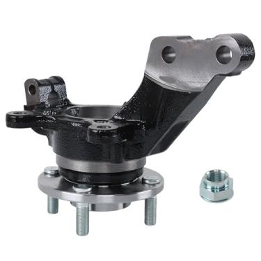 Imagem de Thomletha Substituição do conjunto de junta de direção dianteira esquerda e cubo do rolamento da roda para Nissan Versa Note 2013-2019 BR935009LK