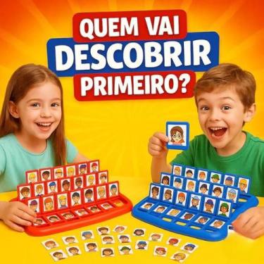 Imagem de Jogo Personagem Adivinha Memoriza Tabuleiro Perguntas Respostas Descub