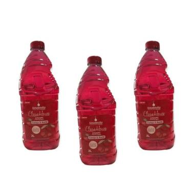 Imagem de Kit 3 Limpador Perfumado 2 Litros Desinfetante Multiuso Potente Remove