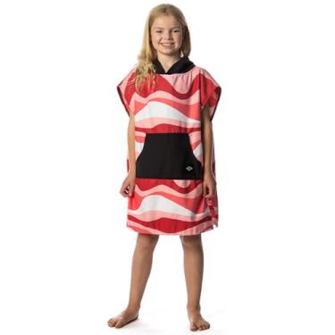 Imagem de Poncho de mudança de fluxo para crianças - Poncho de toalha de natação com capuz de microfibra para meninos e meninas, perfeito para praia, piscina ou natação - secagem rápida, absorvente, leve e