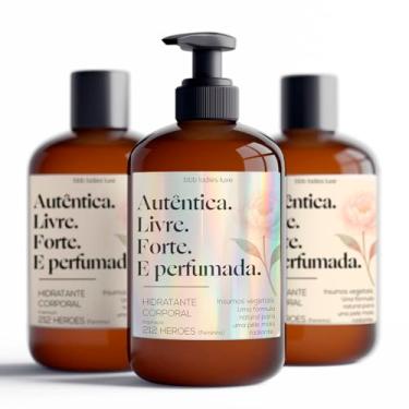 Imagem de 2-1-2 HIDRATANTE CORPORAL - PERFUME IMPORTADO | 1 Un - 250ml - 212 VARIAÇÕES E VERSÕES - CREME CORPORAL MASCULINO OU FEMININO. (1Un-250ML, 21-HER0ES-FEM)