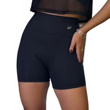 Imagem de Short Fitness Feminino Black Movement Levo, Poliamida, Zero Transparência-Feminino