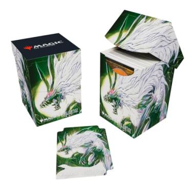 Imagem de Ultra Pro - Final Fantasy x Universes Beyond Summon Fenrir 100+ Deck Box for Magic: The Gathering | Trading Card Accessories, Collectible Card Game Gear, Fantasy Gaming Supplies