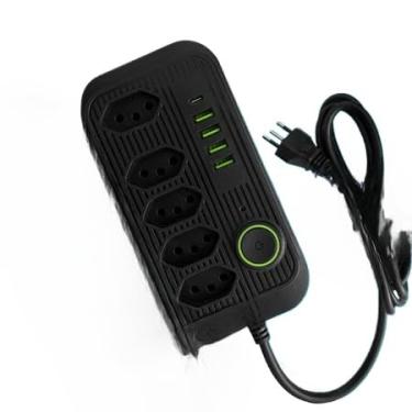 Imagem de Filtro de Linha para Extensão Elétrica – Barra de Energia com Proteção Contra Surtos (OI-TO143)