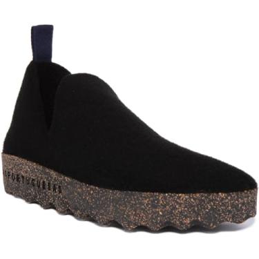 Imagem de Asportuguesas Sapato masculino CityM sem cadarço, Preto, 11-11.5