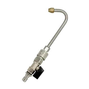 Imagem de WeiLaiKeQi Acessório de extensão para lavadora de alta pressão, conexão rápida de 1/4 de polegada, encaixe premium, peças de reposição eficientes para haste de, U Shape