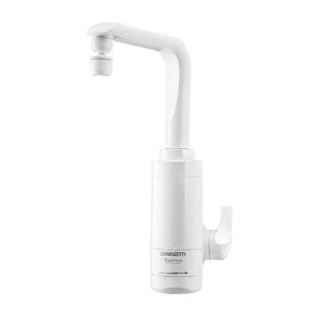 Imagem de Torneira Elétrica de Parede Essence Branca Lorenzetti 110V