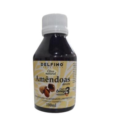 Imagem de Óleo Natural De Amêndoas Doces 100Ml - Delfino