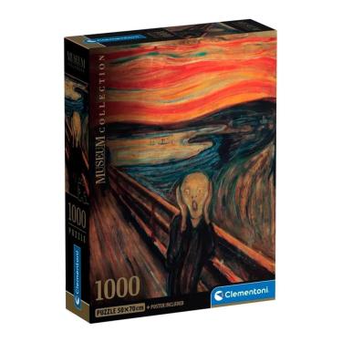Imagem de Puzzle 1000 Peças Munch - O Grito - Clementoni (39791)