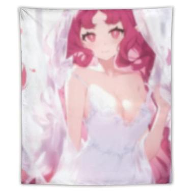 Imagem de LIEGBMEU Sexy Bikini Hot Anime Girl Tapeçaria 127.0 cmx152.4 cm Interior Exterior Wall Quilt Art Decoração de Tapeçaria Caprichosa, AF286
