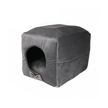 Imagem de Cama 3 Em 1 Para CãEs E Gatos, Com Almofada(TOCA G LISA CINZA)