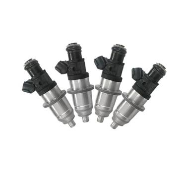 Imagem de Bico injetor de combustível de alta qualidade, 4 peças/lote, E7T05071, compatível com Mitsubishi Carisma 2000-2006, 1.8 GDI 2.0 2.4 1465A002 1465A003 MR560552