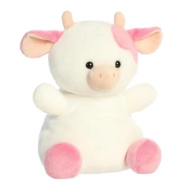 Imagem de Aurora® Adorable Palm Pals™ Party Sized™ Belle Strawberry Cow™ Stuffed Animal - Fun Collectible Plush for Kids and Adult Collectors - Perfect for Decorating Rooms and Birthday Gifts - Pink 13 Inches
