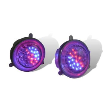 Imagem de Kit C/04 Canhões Ck-6221 Rgb Rosca C/Fonte E Controle Remoto - Kawoa