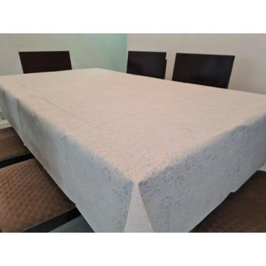 Imagem de Kit Toalha de Mesa 6 Lugares Rendada TNT + Toalha de Cristal - Admirar