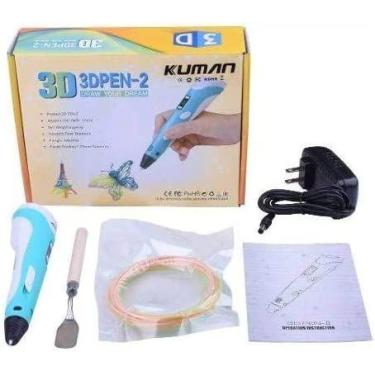 Imagem de Caneta Pen 3d Printer Drawing Desenho Impressora Filamento Cores - MAR