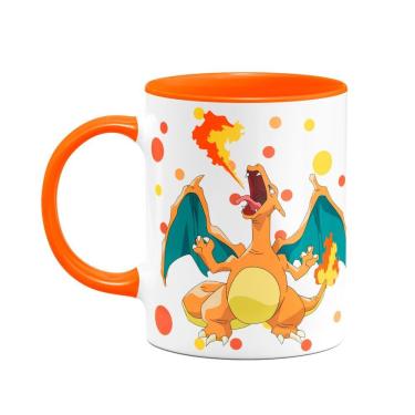 Imagem de Caneca Pokémon - Charizard B-orange
