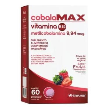 Imagem de Suplemento Alimentar Cobalamax Vitamina B12 Comprimidos Mastigaveis Sa