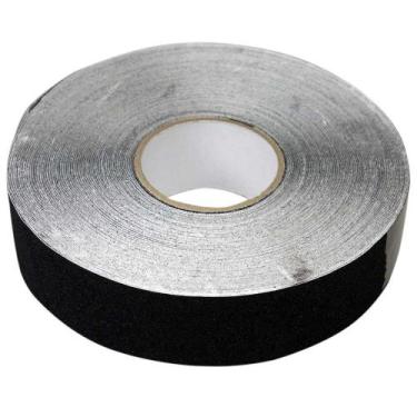 Imagem de Fita Adesiva Antiderrapante Preta 50mm x 45m - CARBOGRAFITE