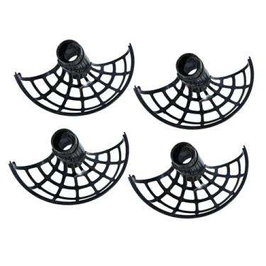 Imagem de Generic 4 peças de pista de bola de máquina de tênis, acessórios de expansão de órbitas de máquina de arremesso de beisebol, canais de bola para esportes