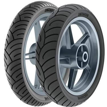 Imagem de Par Pneu Cbx 250 Twister Fazer 250 130/70-17 + 100/80-17 Tl Hb37 Rinaldi