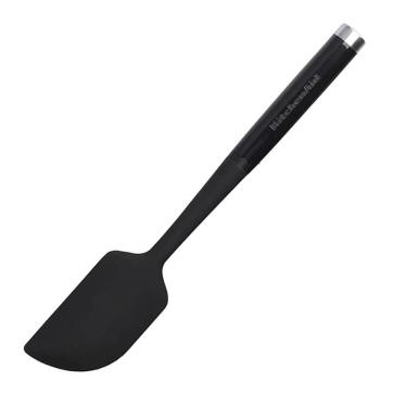 Imagem de Espátula Em Silicone Raspadora Preto Cozinha Kitchenaid