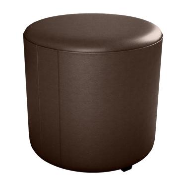Imagem de Puff Redondo Decorativo Copenhage Corano Milani Store Marrom