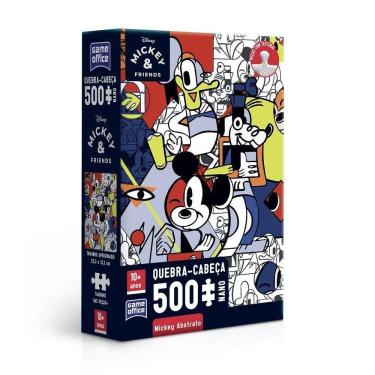Imagem de Quebra-cabeça 500 Peças Nano Mickey Abstrato - Toyster
