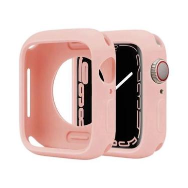Imagem de Capa De Silicone Macia Para Apple Watch Series 8 7 6 SE 5 4 38mm 40mm 