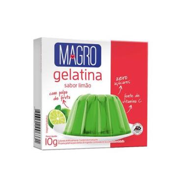 Imagem de Gelatina Diet Sabor Limão 10g - Magro
