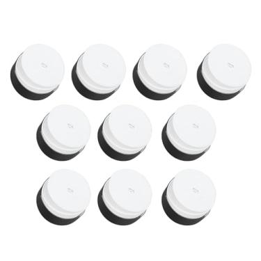 Imagem de RiToEasysports Absorção de Suor, o Excesso de Badminton do Tênis PU, 10pcs Anti-Slip Racket Handle Grip Set para Uso Multiuso, Fita Adesiva de Tênis (Branco)