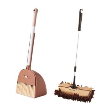 Imagem de Almencla Kit de Limpeza com Mini Vassoura e Pá para Crianças