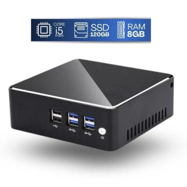 Imagem de Mini pc tob i5-5200u com 8gb de memória ssd 120gb e wifi - TOB COMPUTE