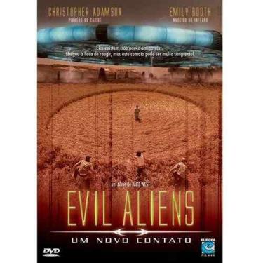 Imagem de DVD Evil Aliens Um Novo Contato Ficcção e Terror Original - Europa Fil