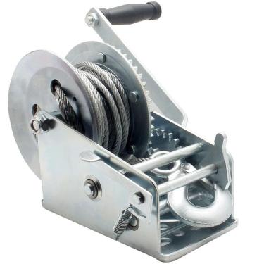 Imagem de Guincho Manual Catraca De 1800LBS Com Cabo De Aço 1225KG