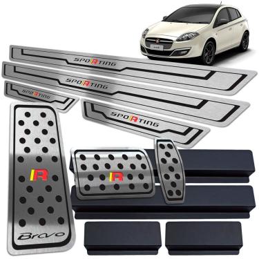 Imagem de Descanso Soleira Pedaleira Auto Preto Bravo Sporting 2012 16