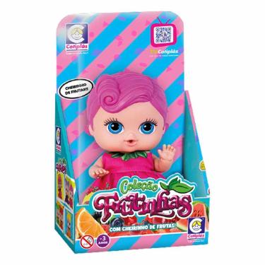 Imagem de Boneca com Cheirinho - 18 cm - Frutinhas - Groselha - Cotiplás