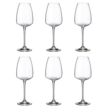 Imagem de Taça De Cristal Bohemia 440Ml Anser 6 Peças