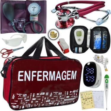 Imagem de Kit Enfermagem Premium Basico - Love Saude, VINHO ENFERMAGEM PAMED