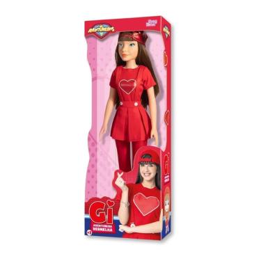 Imagem de Boneca Gi Aventureira 55Cm - Novabrink