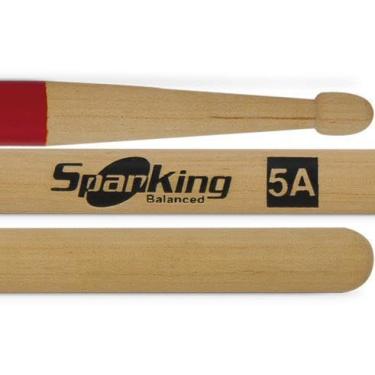 Imagem de Baqueta Spanking Linha Educativa 5A Clássica com Identificação das Partes da Baqueta (113264)