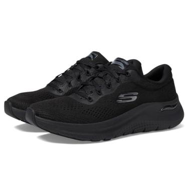 Imagem de Skechers Tênis feminino Arch Fit 2.0-Big League, Preto = preto/preto, 9 Wide