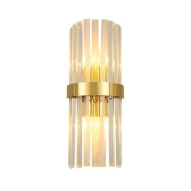 Imagem de Luminárias de parede para quarto, abajur de cabeceira, abajur criativo de folha de lótus antiga, estilo retrô pastoral rústico, iluminação de parede, luz de leitura, escada de banheiro de ho