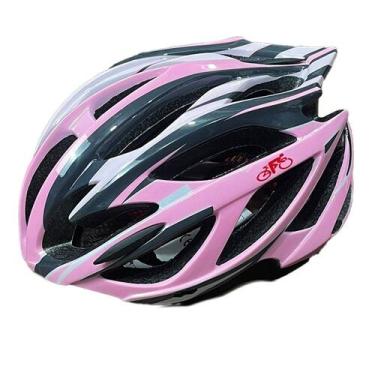 Imagem de Capacete de Ciclismo South In Mold, U, Preto, Rosa