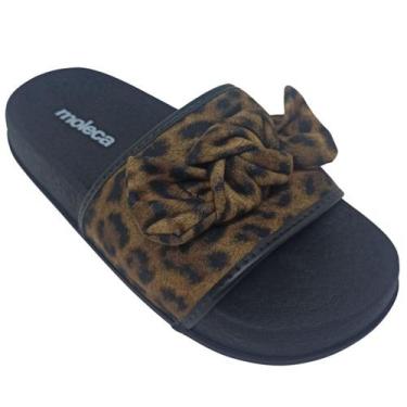 Imagem de Chinelo Moleca Feminino Dia a Dia com Laço, Multi camel, 38