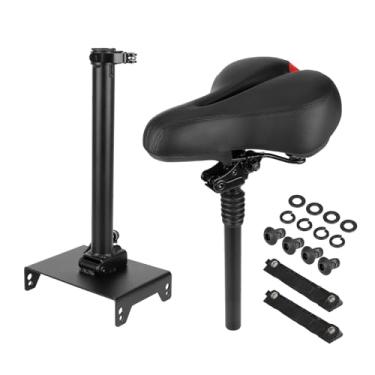 Imagem de Assento de scooter dobrável ajustável levantado e abaixado sem perfuração, selim de scooter elétrico para Ninebot MAX G30(L)