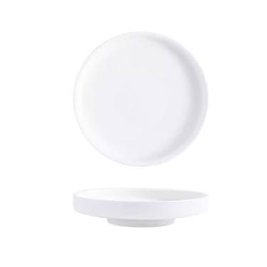 Imagem de ZYHSIJOBAS Tigelas de massa, pratos de aperitivos, prato de mesa para uso doméstico, criativo, moderno, prato de hotel, nórdico, prato de prato bonito, prato de frutas, prato de jantar, pratos de